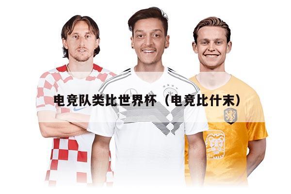 电竞队类比世界杯（电竞比什末）