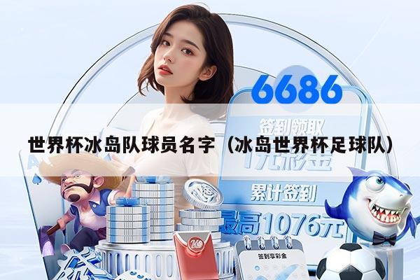 世界杯冰岛队球员名字（冰岛世界杯足球队）