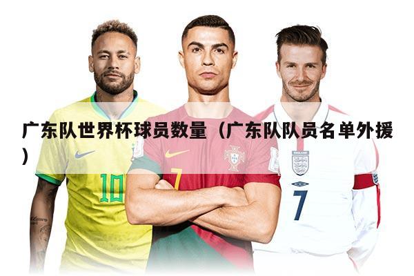 广东队世界杯球员数量（广东队队员名单外援）