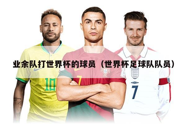 业余队打世界杯的球员（世界杯足球队队员）