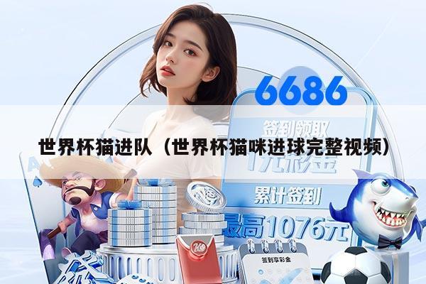 世界杯猫进队（世界杯猫咪进球完整视频）
