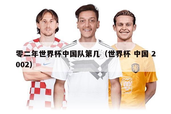 零二年世界杯中国队第几（世界杯 中国 2002）