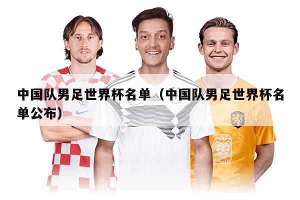 中国队男足世界杯名单（中国队男足世界杯名单公布）